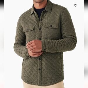 Faherty Epic Quilted Fleece Jacket